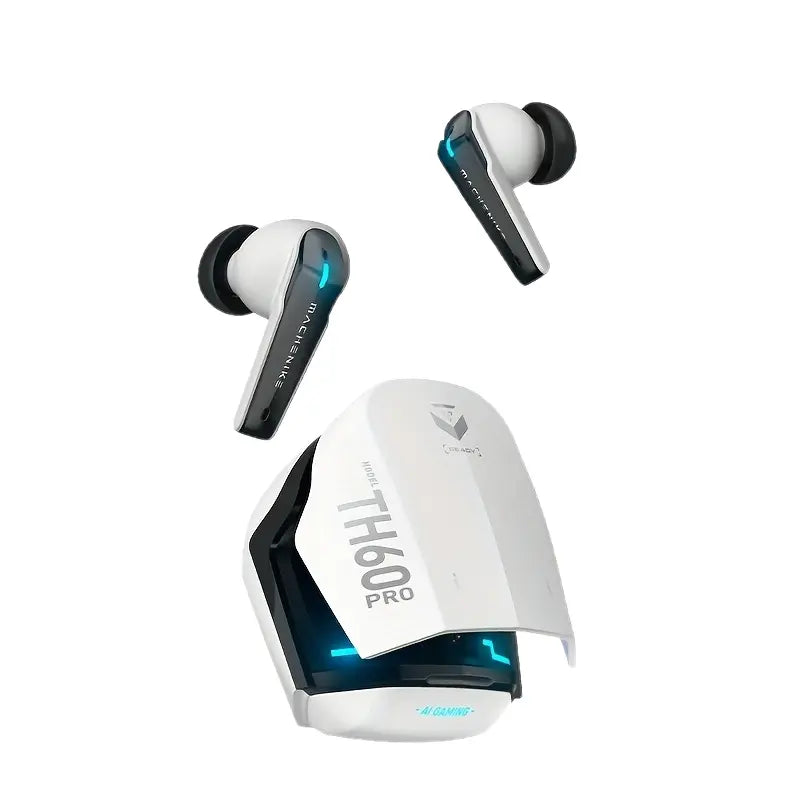 MACHENIKE TH60 PRO AI Wireless Bluetooth Headphones Translator Languages IN-Ear Gaming Earphones IPX5 Waterproof Bluetooth 5. 4 (LEBANON ONLY)