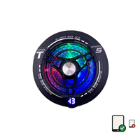 FS12 45W Semiconductor Tablet Cooler Large Area Powerful Cooling Magnetic RGB Phone Cooler for Pad/Gaming Phones with Lights for IPAD and TABLETS (LEBANON  ONLY)