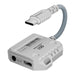 PLEXTONE GS1 2-In-1 Headphone Converter Type-C Interface Supports 60W Fast Charging for Mobile Phone (LEBANON ONLY)