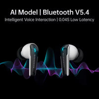 MACHENIKE TH60 PRO AI Wireless Bluetooth Headphones Translator Languages IN-Ear Gaming Earphones IPX5 Waterproof Bluetooth 5. 4 (LEBANON ONLY)