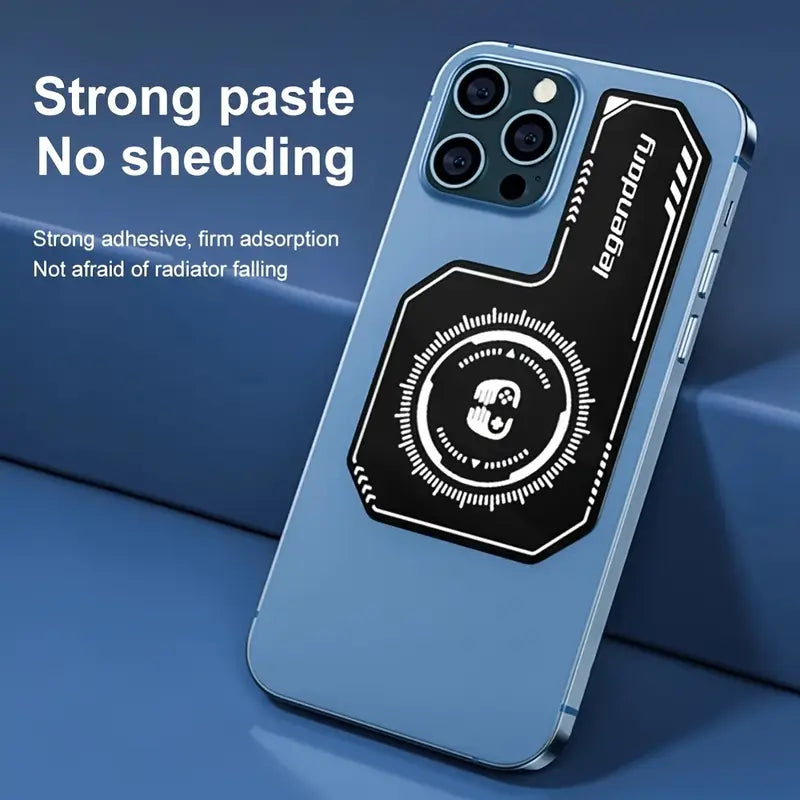 Phone Cooling Panel Magnetic Heat Transfer Sticker for Back Cover Radiator Assisted Cooling, Helps Improve Heat Dissipation Performance (JORDAN ONLY)