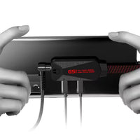 GS1 II  3in1 Gaming adapter 60W, with Adapter Type-C to 3.5mm Fast, Game Phone Sound Card Hi-Res-level Sound Quality  (LEBANON ONLY)