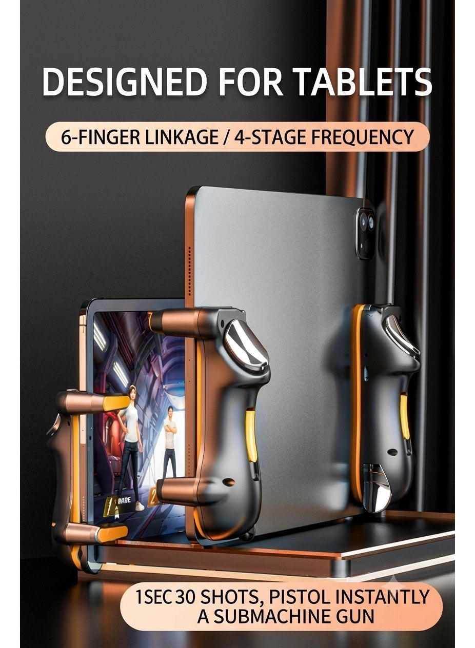 Generic IPAD Triggers JS62 6 fingers Automatic Gaming Triggers for iPad & Tablet