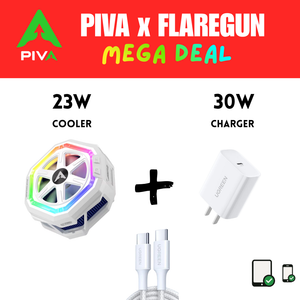 PIVA B21 X FLAREGUN + UGREEN 30W CHARGER OFFER