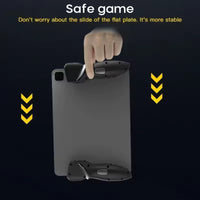 MEMO Six Finger AUTO Gamepad Joystick Controller AK-PAD8K for PUBG Aim Shooting L1 R1 Game Trigger Handle for IPad IOS Android Tablet (UAE ONLY)