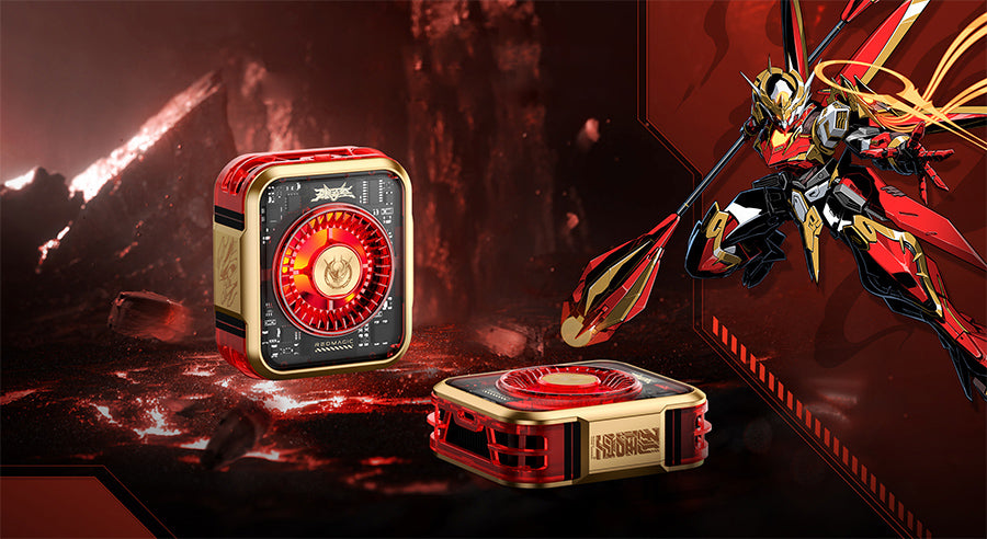 RedMagic 5 Pro Magnetic Phone Cooler – Fan Sun Wukong Red , 36W RGB with Clip,Tablet and Mobile (LEBANON ONLY)