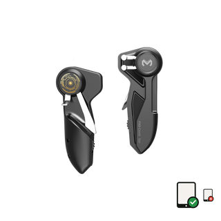 L2R2 Memo AKPAD MECHANICAL Mobile Gamepad Controller for iPad Tablet Six Finger Games Trigger Joysticks L2 R2 Fire Button Aim Key - TABLET IPAD ONLY