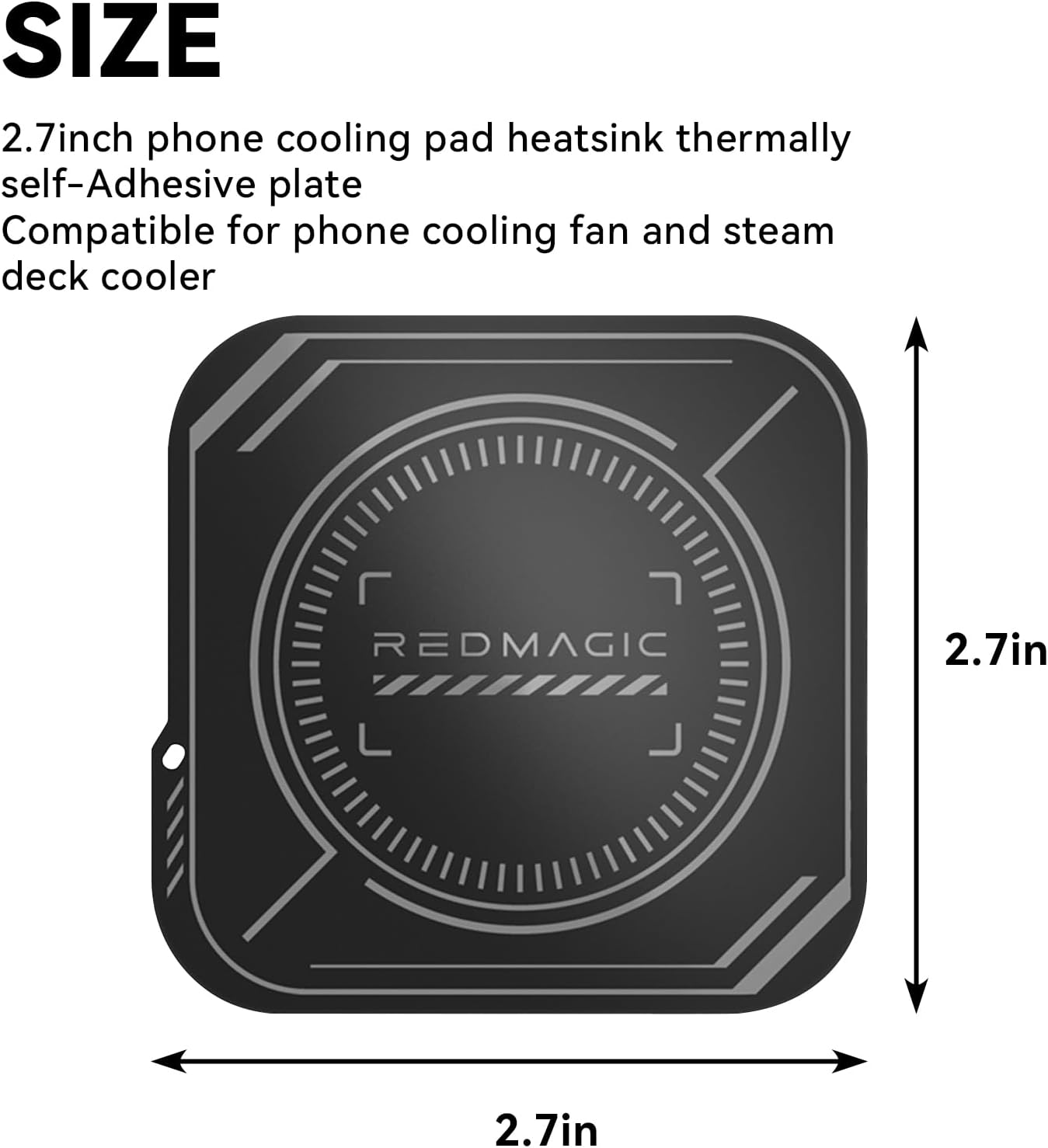 REDMAGIC Cooler 6 Pro + Magnetic Patch + Clip For Mobile/IPAd (UAE ONLY)