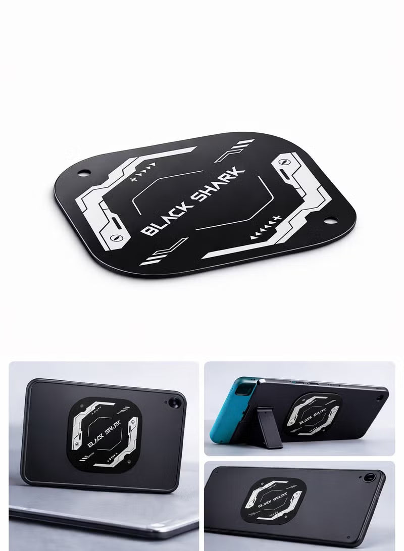 Magnetic Suction Sheet for Cell Phone Cooler by Black Shark, for Phones, 2 pcs Thermally Conductive Steel Plate with Strong Adhesive, Compatible for Most Cooling Devices or Magnetic Attachments - 2 pcs