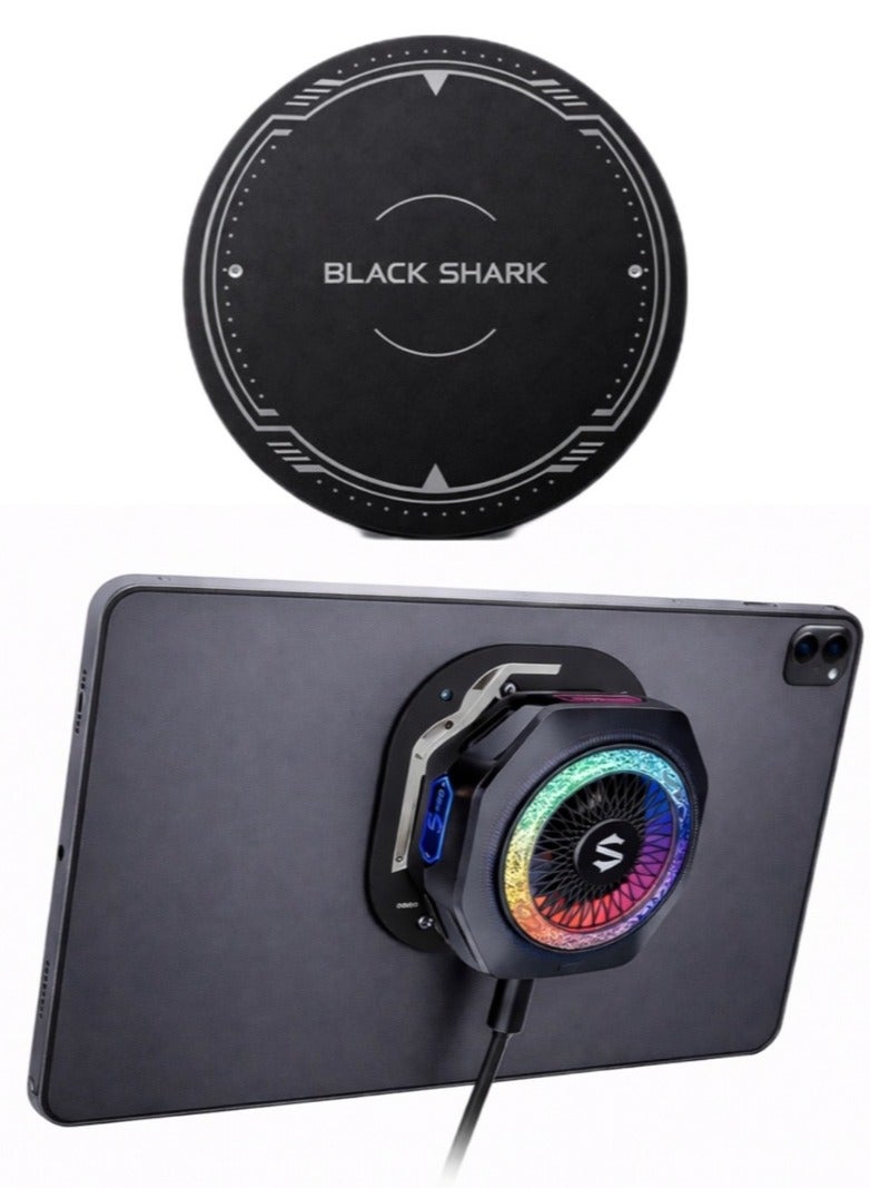Magnetic Suction Sheet for Tablet Cooler by Black Shark, for Tablets, Thermally Conductive Steel Plate with Strong Adhesive, Compatible for Most Cooling Devices or Magnetic Attachments - for iPAD Pro, Xiaomi Pad, and many other Tablets