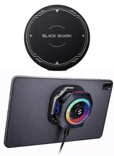 Magnetic Suction Sheet for Tablet Cooler by Black Shark, for Tablets, Thermally Conductive Steel Plate with Strong Adhesive, Compatible for Most Cooling Devices or Magnetic Attachments - for iPAD Pro, Xiaomi Pad, and many other Tablets