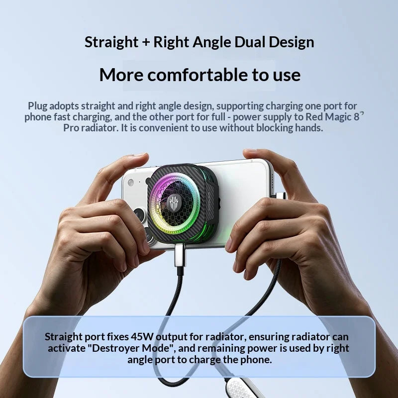 RedMagic DAO 100W 2-in-1 USB-C cable