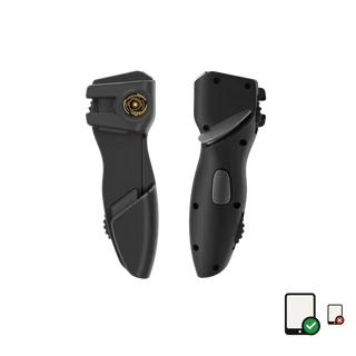 MEMO Six Finger AUTO-LASER Gamepad Joystick Controller AK-PAD8K for PUBG Aim Shooting L1 R1 Game Trigger Handle for IPad IOS Android Tablet