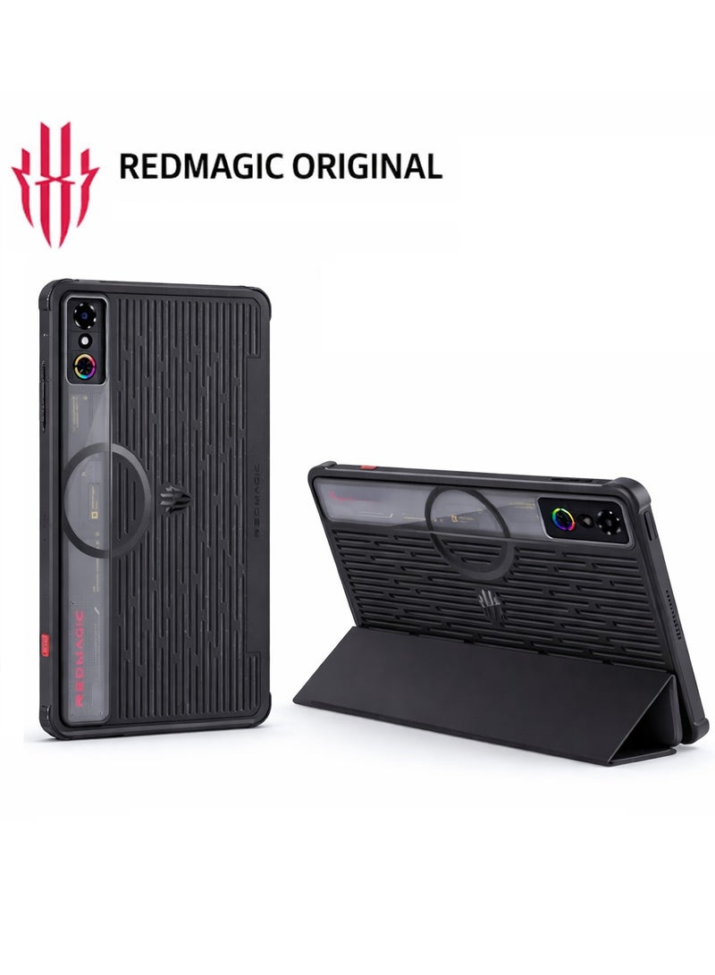 REDMAGIC Astra Tablet Magnetic Gaming Folio Case, Cover, Hollow Cooling Design, Strong Magnetic Stand, Auto Wake/Sleep, Full Protection