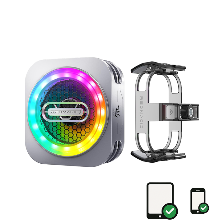 REDMAGIC Cooler 6 Pro + Magnetic Patch + Clip For Mobile/IPAd (UAE ONLY)