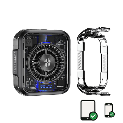 RedMagic 5 Magnetic Mobile Cooler for Gaming, 30W with CLIPS for Tablet and Mobile