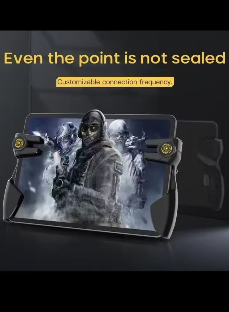 Automatic iPad Triggers AKPAD-8K by MEMO, Super Fast Shooting, High-Frequency Burst Mode, 80mAh Long-Lasting Battery, Alloy Buttons, Compatible with iPad, RedMagic, Lenovo, and Samsung Tablets – PUBG and COD Accessory