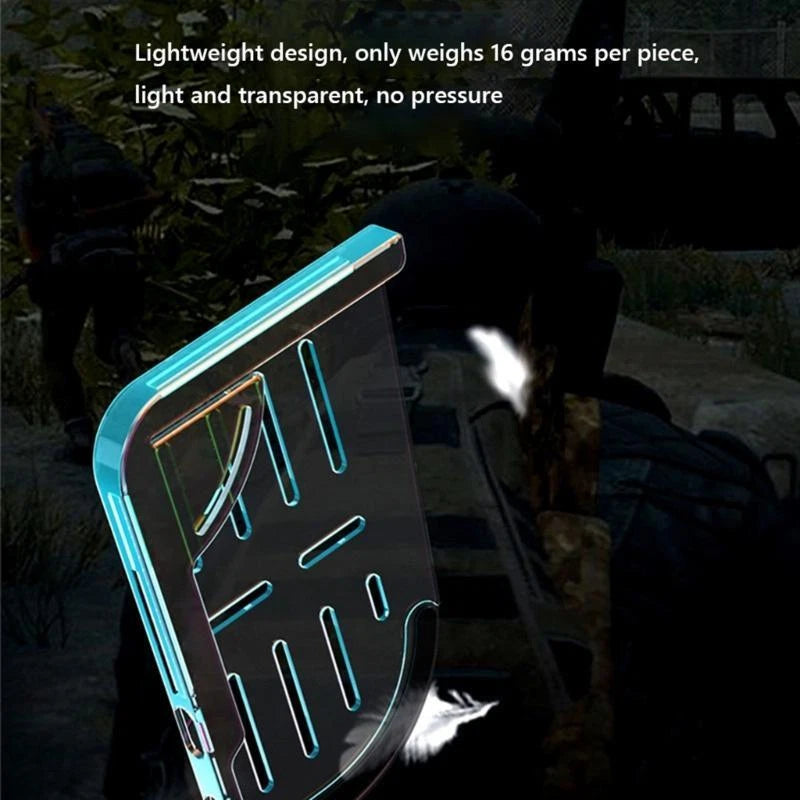 Z25 2pcs Soft Silicone Auxiliary Mobile Game Holder Tablet Grips Handle Gaming