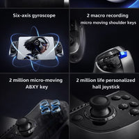 Shadow Blade Gamepad 3 by REDMAGIC, Multi-Platform Compatibility (Android / iOS / PC), For Redmagic Astra, Redmagic 11 pro, iPhone 13 - 17 pro max, iPad mini , Samsung, and Android IOS devices