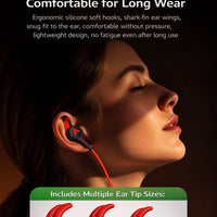 PIVA S6PRO Gaming Earphones With 27 PD Charging Port, APP Control, Built-in Sound Card, 3D Surround Sound, RGB Lighting, For iPhone, RedMagic, Samsung, Mobile, PC, PS5, PS4, Xbox Series X/s, Xbox One, Nintendo Switch - Type C Red