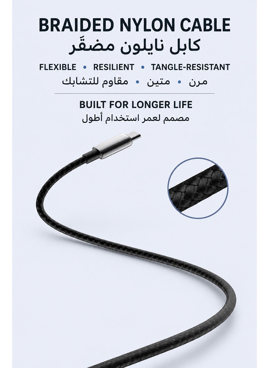 REDMAGIC 2 in 1 USB C Charging & Data Cable, Dual Device Fast Charging, 45W Phon