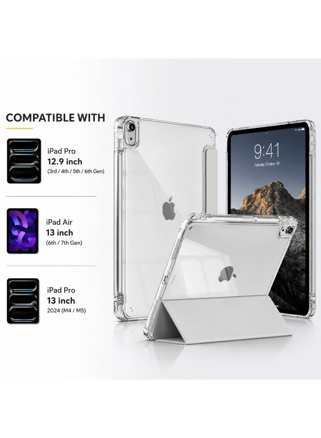 Generic Premium Acrylic Clear Case for iPad Pro 12.9 Inch (3rd/4th/5th/6th Gen) 