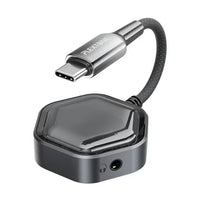 PLEXTONE GS1 Pro Gaming Adapter & Converter Dongle, 2-in-1 USB-C to 3.5mm AUX Audio Adapter with 60W Fast Charging, Hi-Res Earphone Sound Converter with Mic Support – Compatible with RedMagic, iPad, iPhone, Samsung, Android Phones, Laptops & Gaming Device