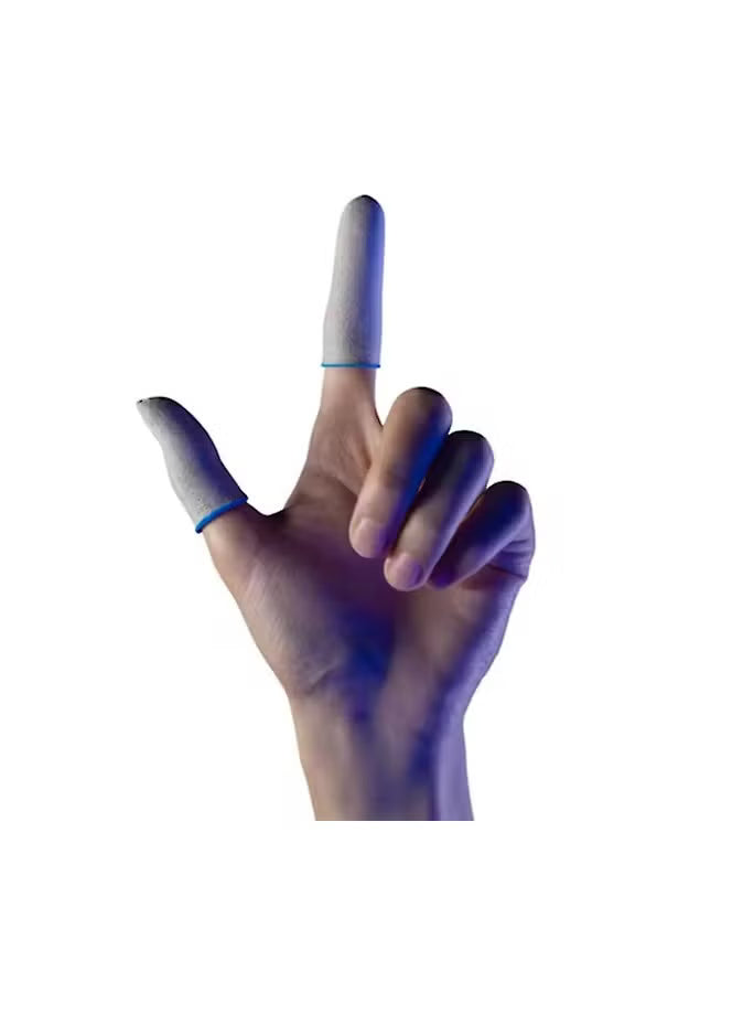 Flydigi Original Beehive V5 Flexible Fiberglass Gaming Finger Sleeves – Ultra-Smooth, High Sensitivity Touch, Sweat-Proof & Anti-Slip, Professional Mobile Gaming Thumb Sleeves – Compatible with iOS, Android, PUBG, COD & FPS Games (1 Pair - 2 PCS)