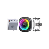 Phone Cooler RedMagic 8 Pro Magnetic Phone/Tablet Cooler – 36W Ultra-Cooling Gaming Fan with 65W DAO Charger, Graphene Heatsink, Magnetic Mount & Clip – Powerful Cooling Fan for Smartphones, Tablets, iPad & Steam Deck (Perfect for PUBG Mobile, COD & More)