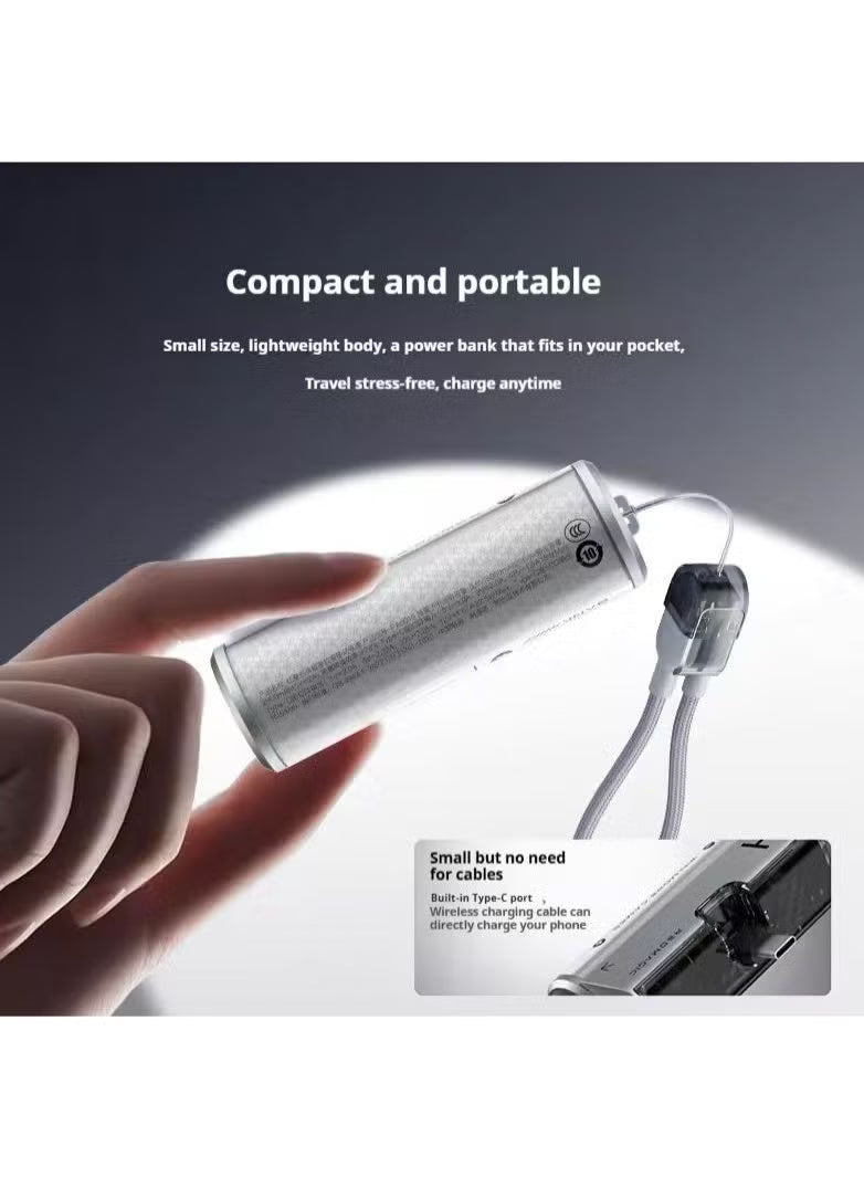 RedMagic 22.5W Mini Power Bank for RedMagic Coolers & Mobile Phones, Fast Charging, 5000mAh Capacity, Compatible with RedMagic 6 Pro Cooler & Below, iPhone and Samsung Devices (Power Bank Only) (LEBANON ONLY)