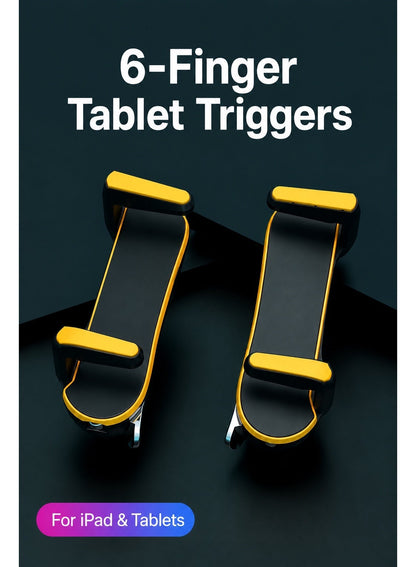 Generic IPAD Triggers JS62 6 fingers Automatic Gaming Triggers for iPad & Tablet