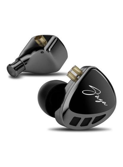 KZ Saga IEM Bass Improved Version, Wired 3.5mm HiFi In-Ear Monitor Earphones wit