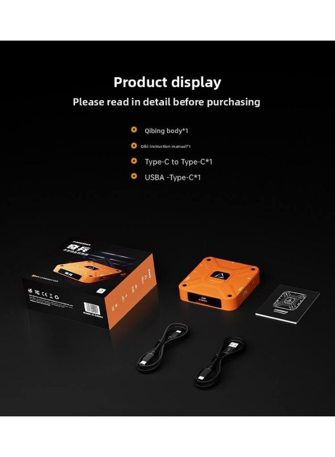 AIMZENIX Aimzenix AX360M Keyboard Mouse Converter for iOS IPAD & Mobile Gaming, PD 60W Fast Charging, 2000Hz Polling Rate Ultra-Low Latency, Anti-Detection Technology, Dual Audio Interfaces with EQ Sound Presets, Plug-and-Play Hub Only for IOS iPhone iPad