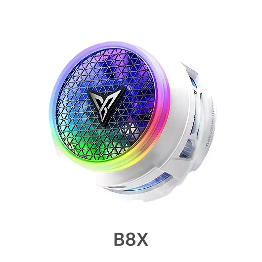 Flydigi B8X Magnetic Phone Cooler Fan Ultra Fast Heat Dissipation Frequency Conversion RGB Radiator for iPhone iPad Android