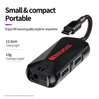 GS1 3-in-1 Mobile Gaming Sound Card USB-C to 3.5mm Headphone Jack Adapter Type C PD QC 60W Fast Charge Adapter Hi-Res Sound Card