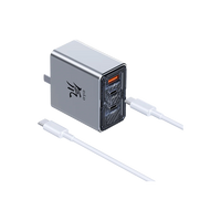 RedMagic Fast Charger 65W, Compact USB-C & USB-A Power Adapter with 3 Ports for Phones, Tablets & Laptops (UAE ONLY)