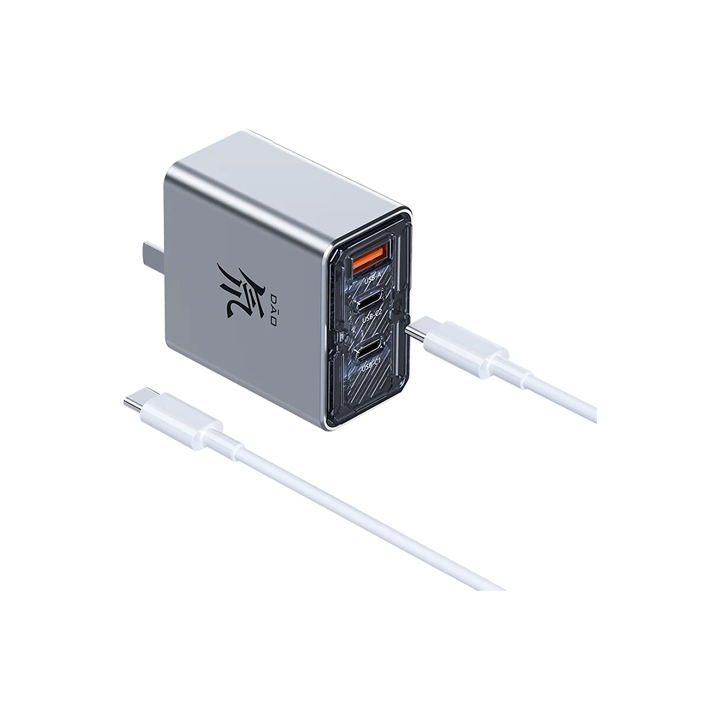 RedMagic Fast Charger 65W, Compact USB-C & USB-A Power Adapter with 3 Ports for Phones, Tablets & Laptops (UAE ONLY)