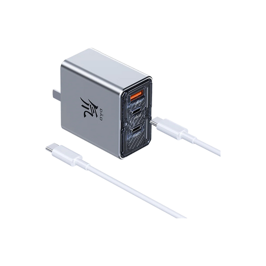 RedMagic Fast Charger 65W, Compact USB-C & USB-A Power Adapter with 3 Ports for Phones, Tablets & Laptops (UAE ONLY)