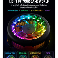 Blackshark 5 funcooler Phone Cooler, 20W Magnetic Cooling Fan with App Control, Ultra-Quiet Portable Cooling Pad, Strong Magnetic Attachment for iPhone, Android, RedMagic & iPad – Perfect for FPS Games like PUBG Mobile & Call of Duty Mobile