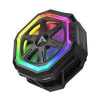 PIVA Phone Cooler b21 Magnetic Phone/Tablet Cooler – 23W Ultra-Cooling Gaming Fan with Magnetic Mount & Clip – Cooling Fan For Smartphones, Tablets, iPad & Steam Deck (Perfect for PUBG Mobile, COD & More) - Black color
