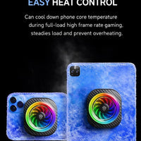 Phone Cooler RedMagic 8 Pro Magnetic Phone/Tablet Cooler – 36 W Ultra-Cooling Gaming Fan with Graphene Heatsink, Magnetic Mount & Clip – Cooling Fan For Smartphones, Tablets, iPad & Steam Deck (Perfect for PUBG Mobile, COD & More)
