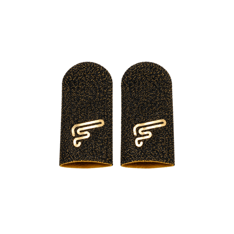 Black Shark 6 Pro Magnetic Cooler + Black Shark 67W GaN Fast Charger + Flaregun P2 Pure Gold Sleeves (2 Pieces) — For iPhone, Android, RedMagic, iPad