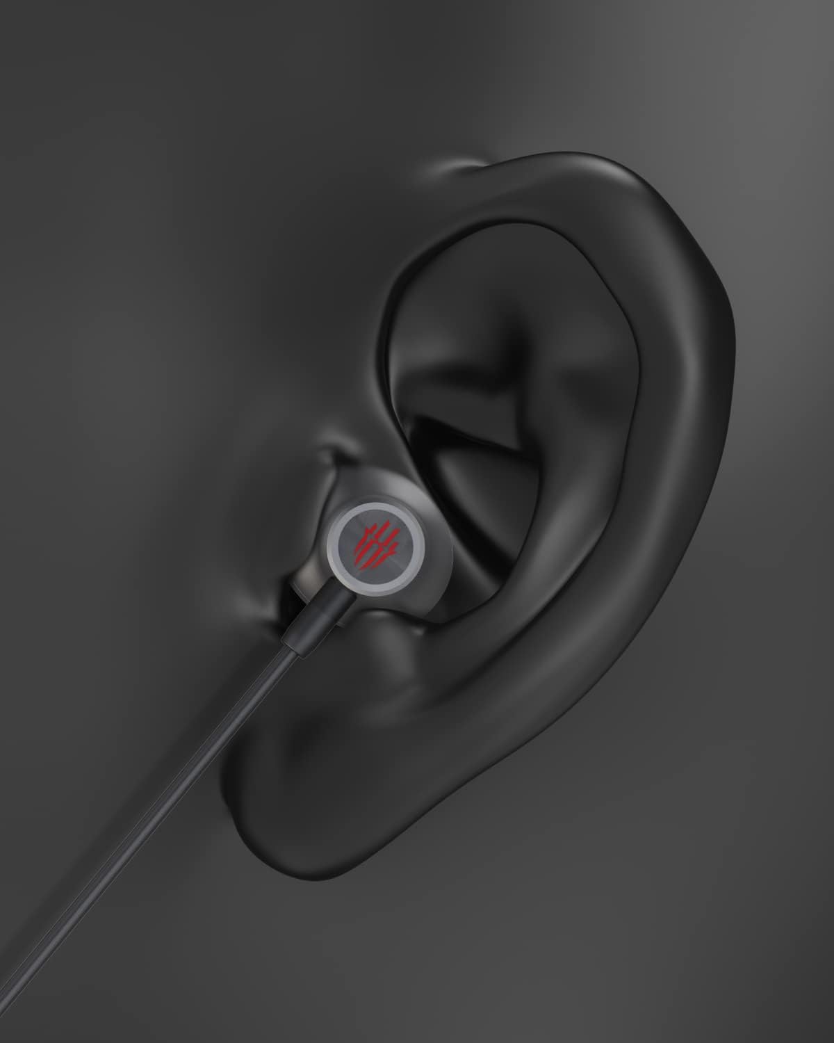 REDMAGIC Magic Sound USB C Headphones Earbuds, in-Ear Type-C Gaming Earphones with Microphone Compatible Phone, Samsung Galaxy S23 S22 S21 Ultra S20 FE Note 20 10, Google Pixel 7 6 5 4 (LEBANON ONLY)
