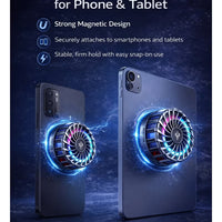 Phone Cooler RedMagic 4 Pro Magnetic Phone/Tablet Cooler –27W Ultra-Cooling Gaming Fan with Graphene Heatsink, Magnetic Mount – Cooling Fan For RedMagic Astra, Smartphones, Tablets, iPad & Steam Deck (Perfect for PUBG Mobile, COD & More)