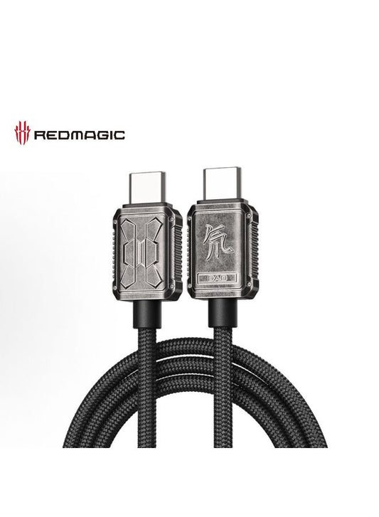 RedMagic Original 120W Fast Charging Cable, 1.5m Metal-Braided USB-C to USB-C Ch