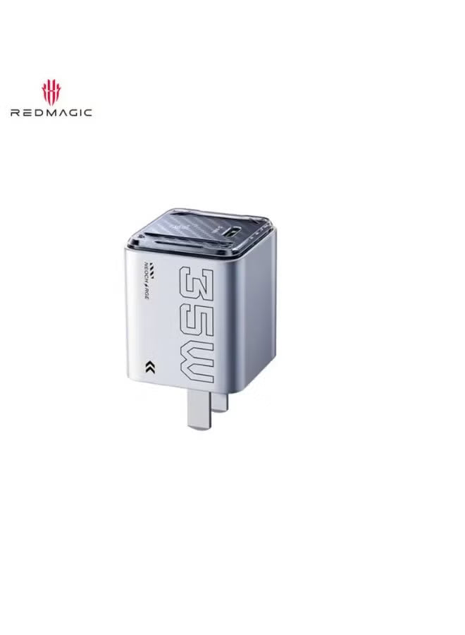 RedMagic 35W Mini Fast Charger – Compact USB-C Power Adapter for Phones, Tablets & Gaming Devices- with cable - (US Version)