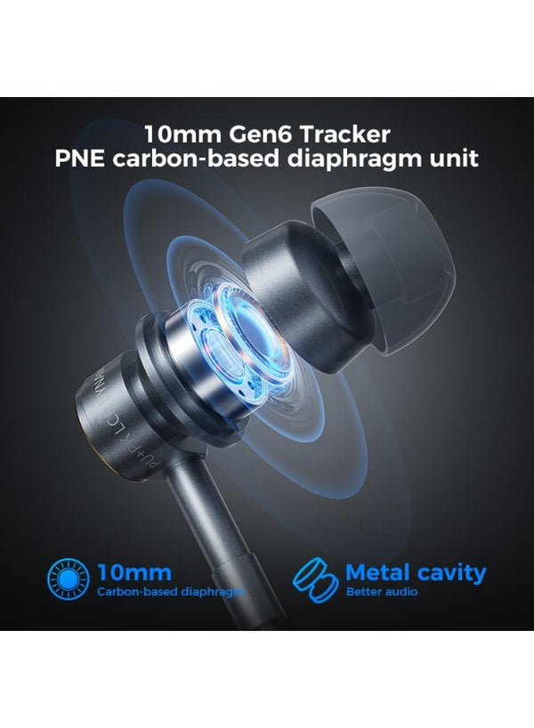 PLEXTONE Armor G18 Type C Gaming Earphones with Built In Digital Sound Card and 4 Gaming Sound Modes, Lightweight In Ear Headset with Microphone for PUBG Mobile, Call of Duty Mobile and Free Fire, Compatible with iPhone, iPad, RedMagic