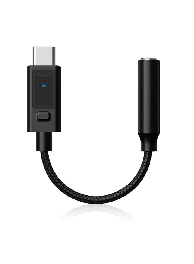 KZ AM02 Type-C to 3.5mm Gaming DAC Adapter and Headphone Amplifier with 4 EQ Mod