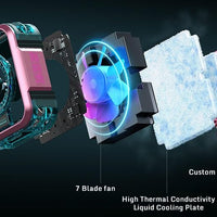 RedMagic 5 Pro Magnetic Phone Cooler – King of Glory Special Edition, 36W RGB with Clip,Tablet and Mobile  (UAE ONLY)