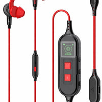 PIVA S6PRO Gaming Earphones With 27 PD Charging Port, APP Control, Built-in Sound Card, 3D Surround Sound, RGB Lighting, For iPhone, RedMagic, Samsung, Mobile, PC, PS5, PS4, Xbox Series X/s, Xbox One, Nintendo Switch - Type C Red